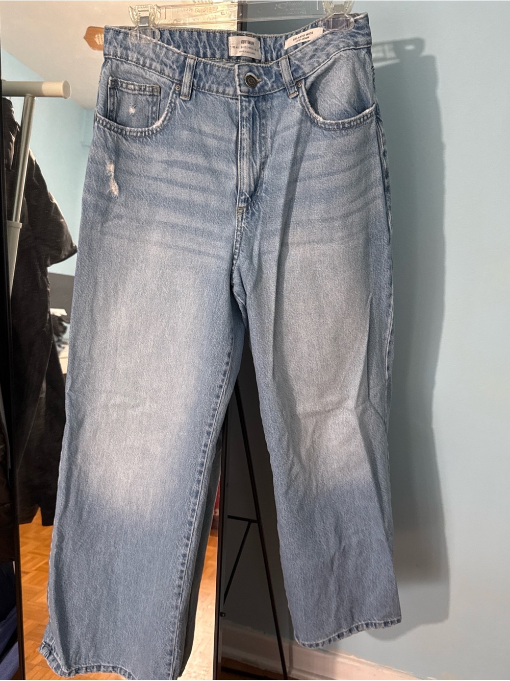 Light blur women relaxed jeans